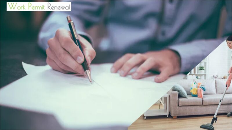 How to do FDW Work Permit Contract Renewal